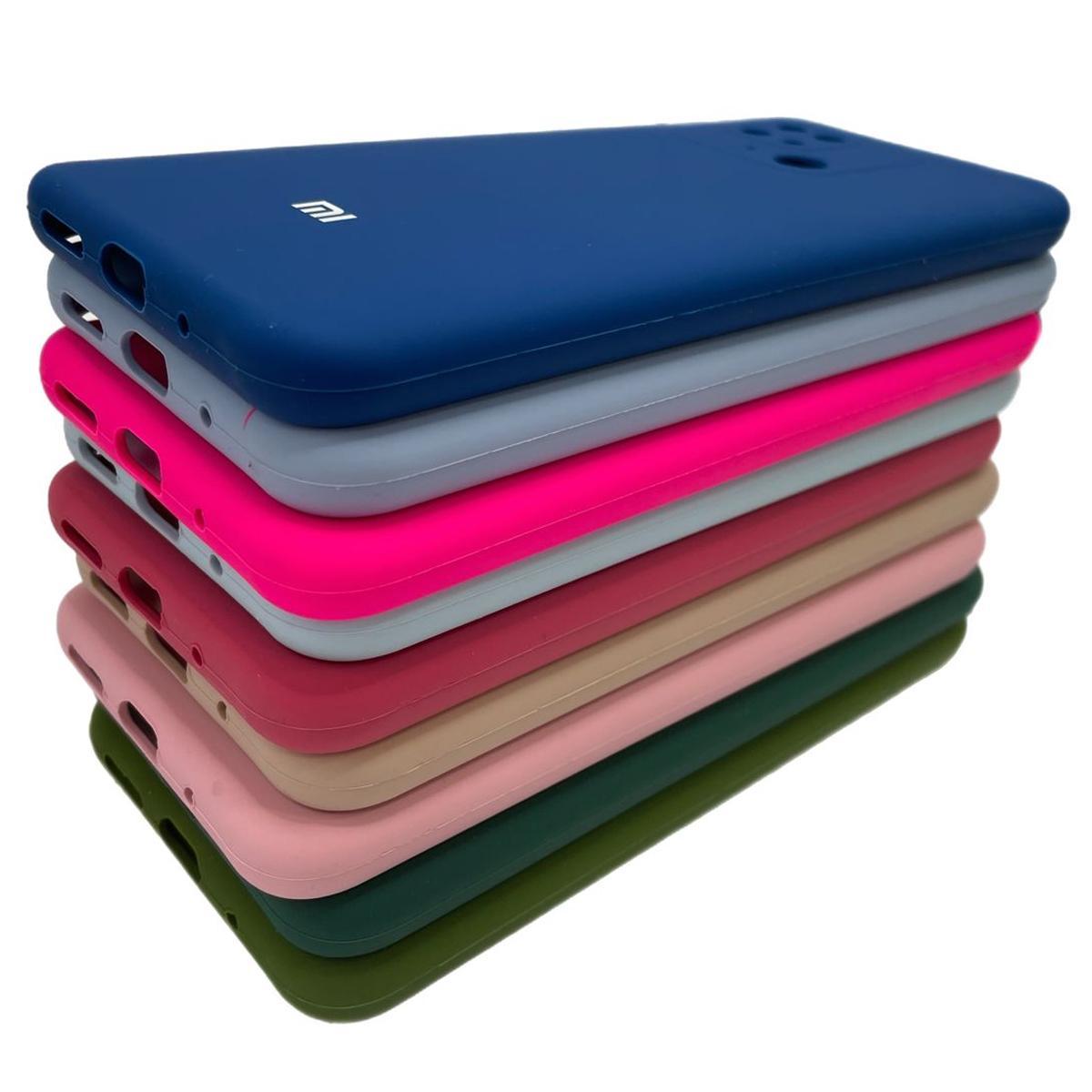 Miniatura Capa Case Silicone Aveludada Veludo Para Xiaomi Redmi Rm 10C