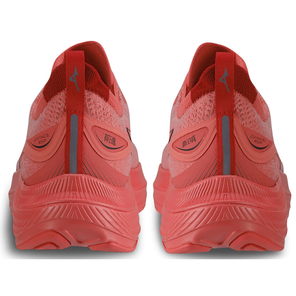 Miniatura Tênis de Corrida Mizuno Advance RSP Vermelho - 34