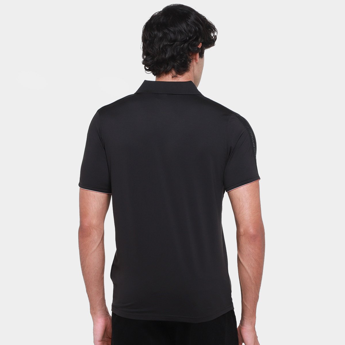 Miniatura Camisa Polo Puma Ferrari Race Cloudspun Masculina Preto - G