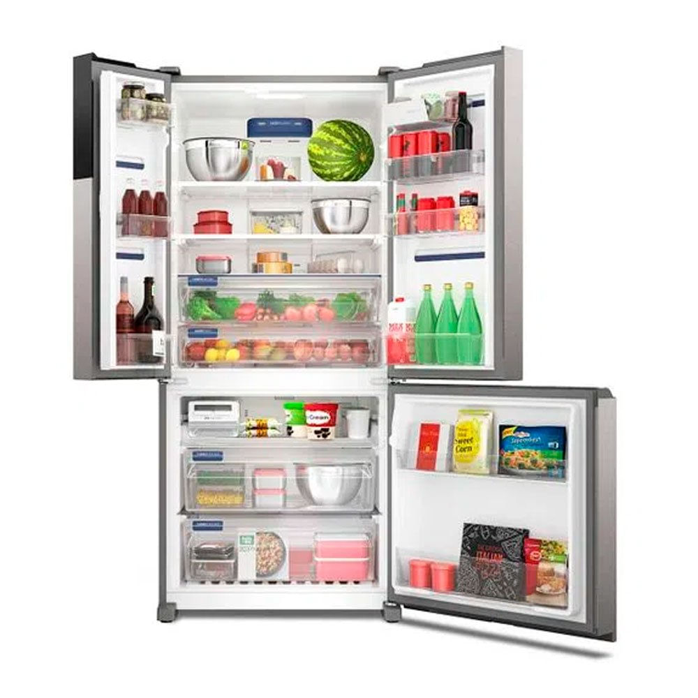 Miniatura Geladeira 3 Portas IM8S FF3P Inverter com Autosense Efficient 590 Litros Electrolux Inox - 110V