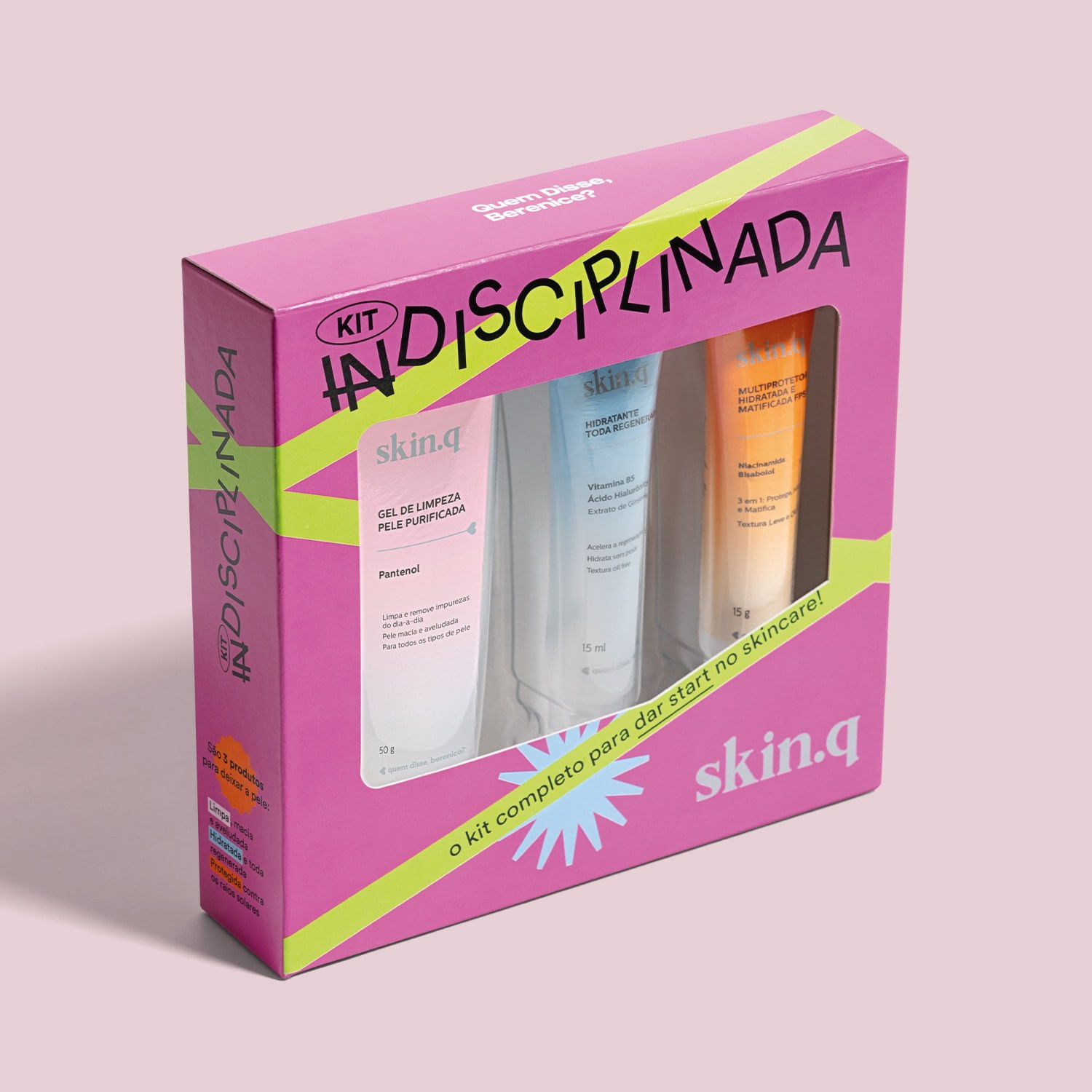 Miniatura Quem Disse, Berenice? Skin.q Mini Kit Indisciplinada