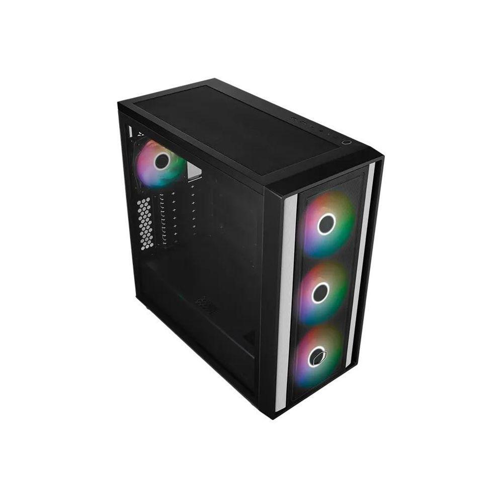 Miniatura Gabinete Cooler Master Masterbox 600 Black - Mb600-kgnn-s00