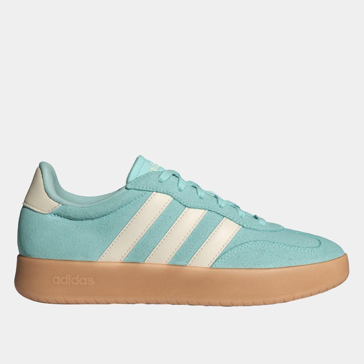 Miniatura Tênis Adidas Barreda II Feminino Azul Turquesa - 34