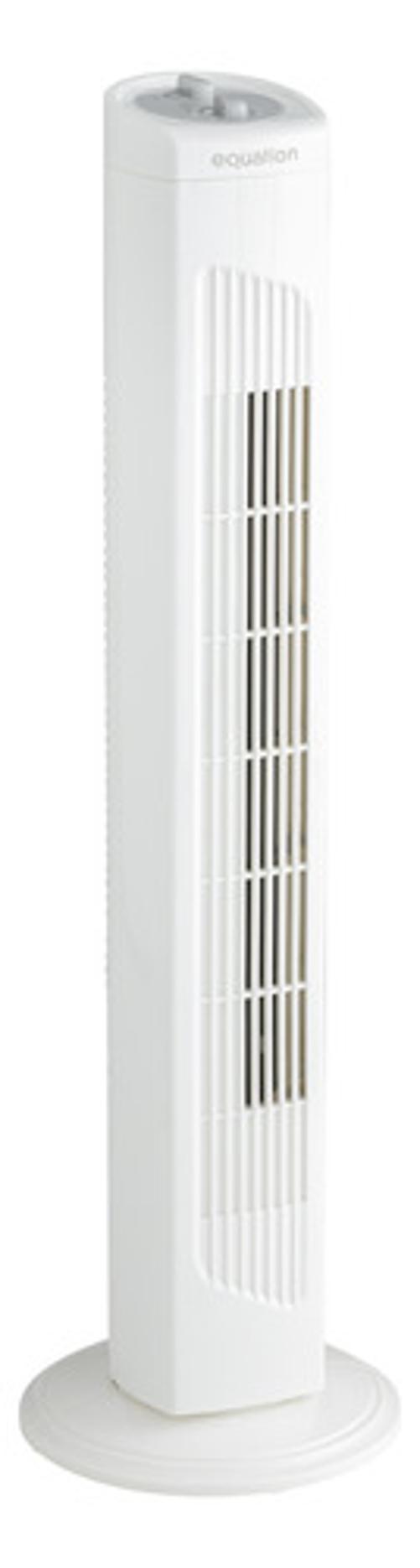 Miniatura Ventilador Torre Equation Branco 81Cm 42W 220V Baixo Ruido