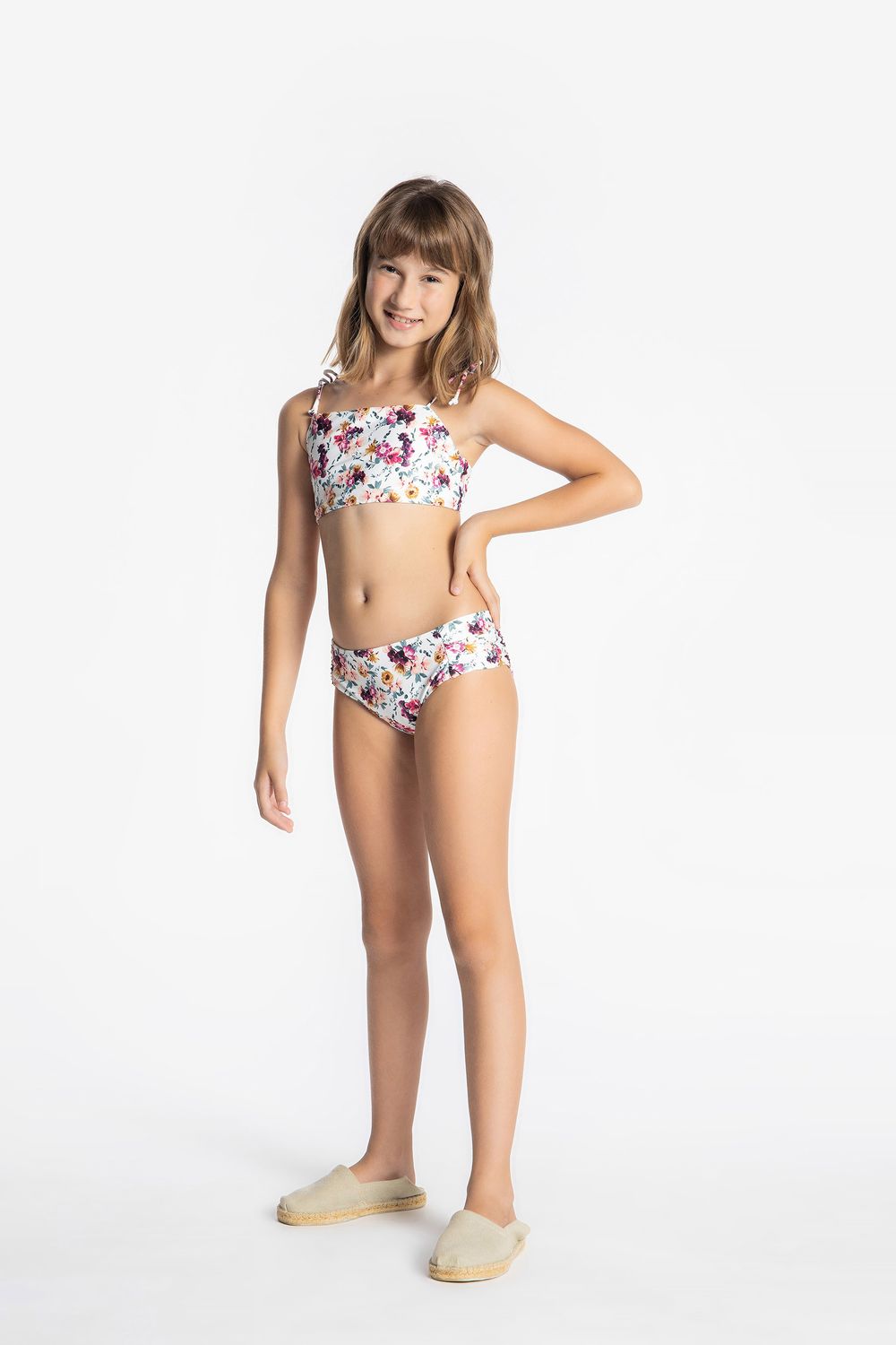 Miniatura Biquíni Tie Blooming Kids - Blooming - LIVE! Branco - 10