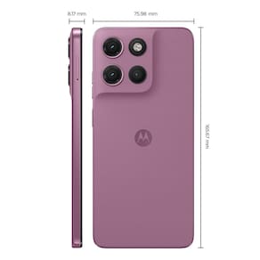 Smartphone Motorola G17 Tela 6,7” 128GB 4G Câmera 50MP Rosa Quartzo