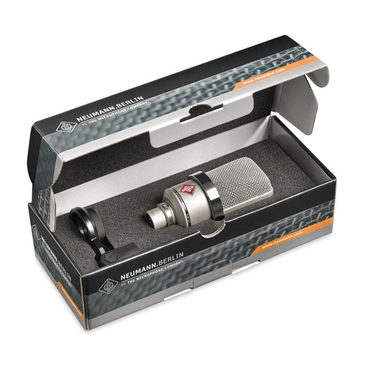 Miniatura Microfone Neumann Tlm102 Set Studio Condensador
