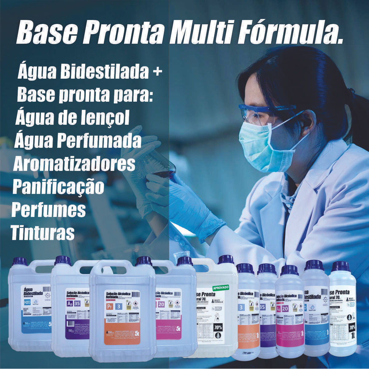 Miniatura Álcool De Cereais 96% Uso Diversos, 5 Litros.