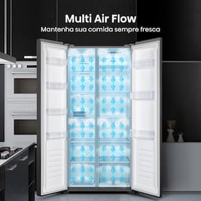 Geladeira 428L Hisense RS3P428… | Shopping do Inter