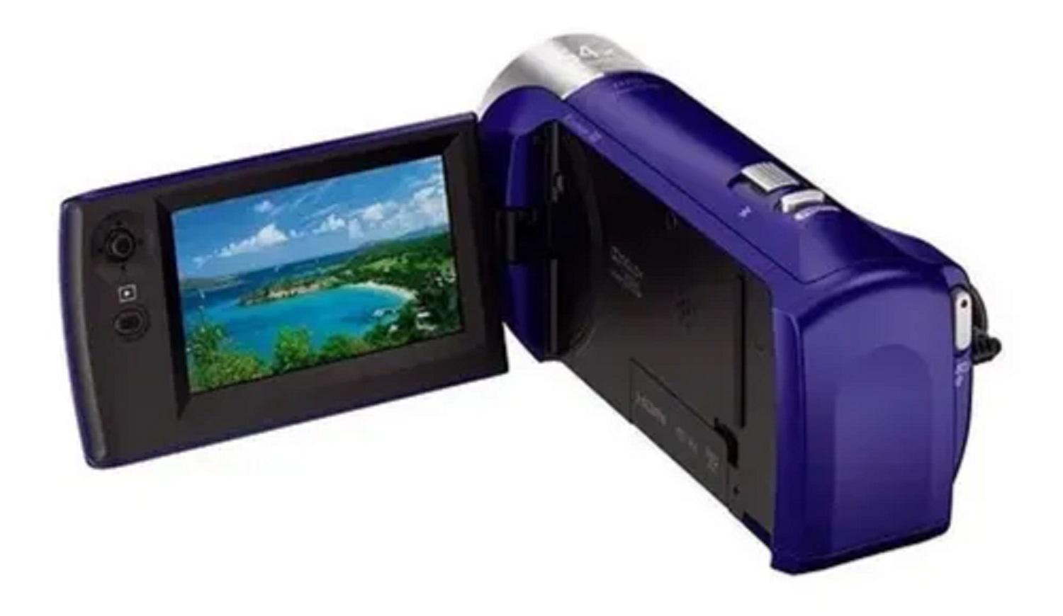 Miniatura Filmadora Full Hd Conexão Hdmi Para Live Youtuber Sony Cx240