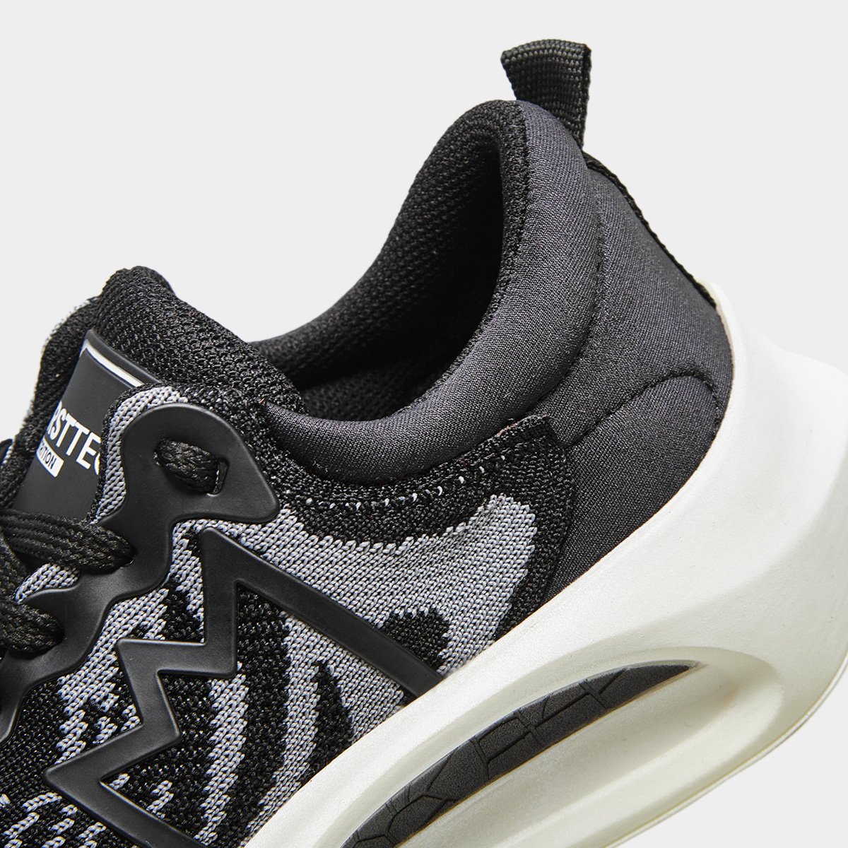 Tênis First Corrida Masculino Preto+Branco - 41
