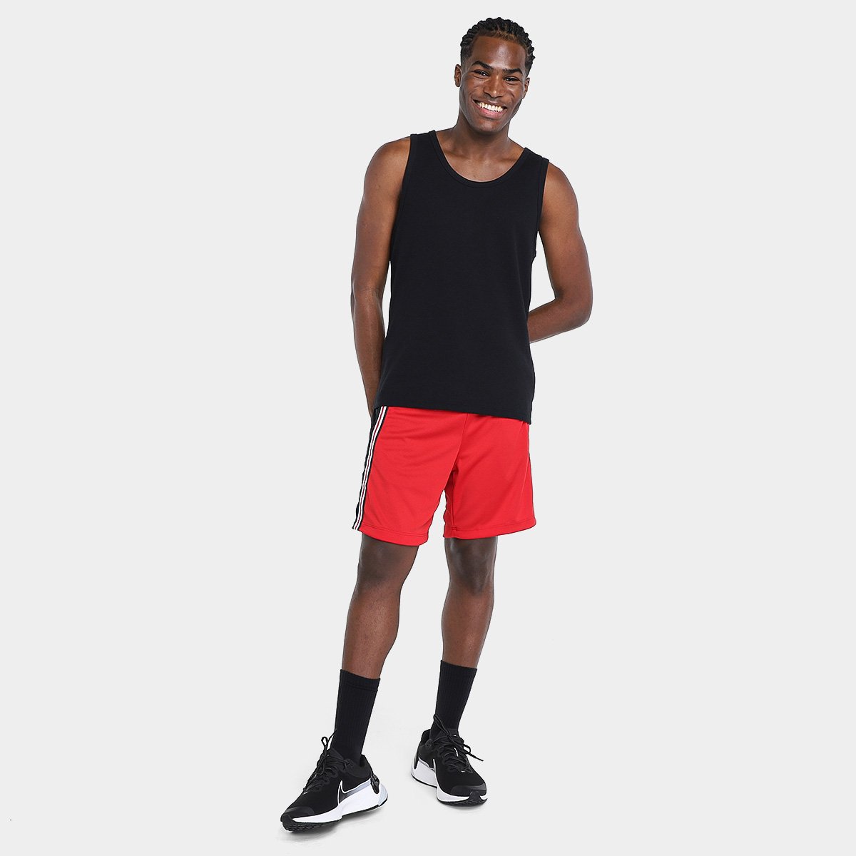 Miniatura Bermuda NBA Chicago Bulls Masculina Vermelho - M