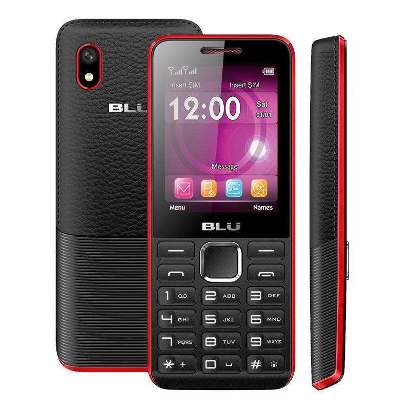 Miniatura Celular Desbloqueado Blu Tank Ii T193 Com Bluetooth E Câmera Palevioletred. - Celular - Blu - 24 mb - T193 - Blu tank ii - Dual chip - Desbloqueado - 2.4"