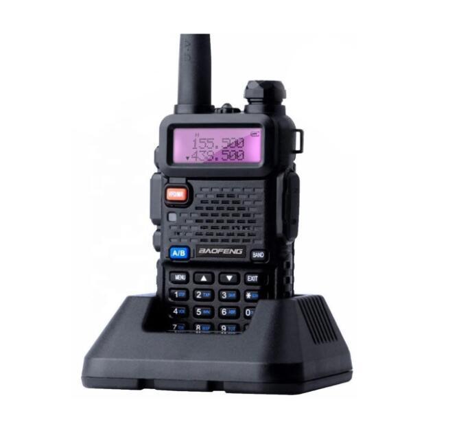 Miniatura Radio Comunicador Ht Walk Talk Baofeng Dual Band Uv-5R