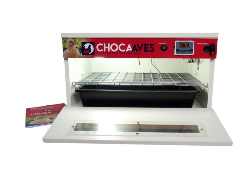 Miniatura Chocadeira 100% Automática, 60 Ovos Com Ovoscópio, 110Volts