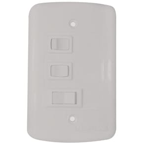 Miniatura Ventilador de Teto Ventisol Wind Light com Lustre e 3 Velocidades - Branco 110v