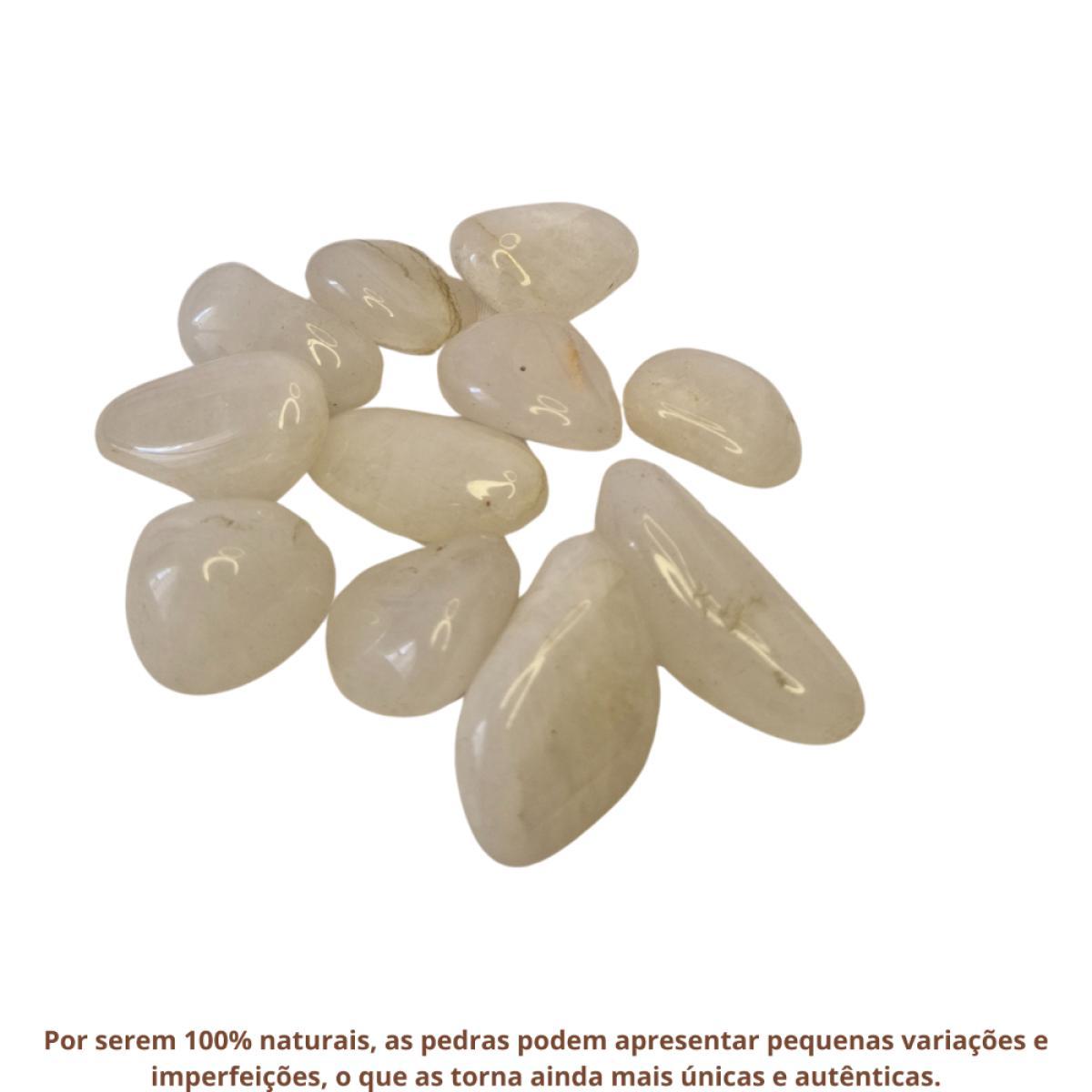 Miniatura Pedra Quartzo Leitoso 2 A 4 Cm 250G Natural