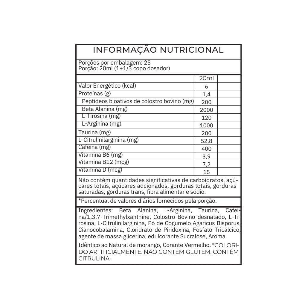 Miniatura Pre Treino Liquido Insane Clown Fruit Punch 500Ml Demons Lab