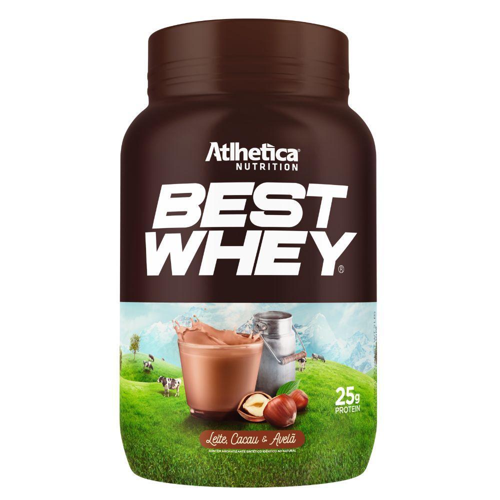 Miniatura Kit 2X Suplemento Best Whey Iso Hidro Cacau 900G - Atlhetica