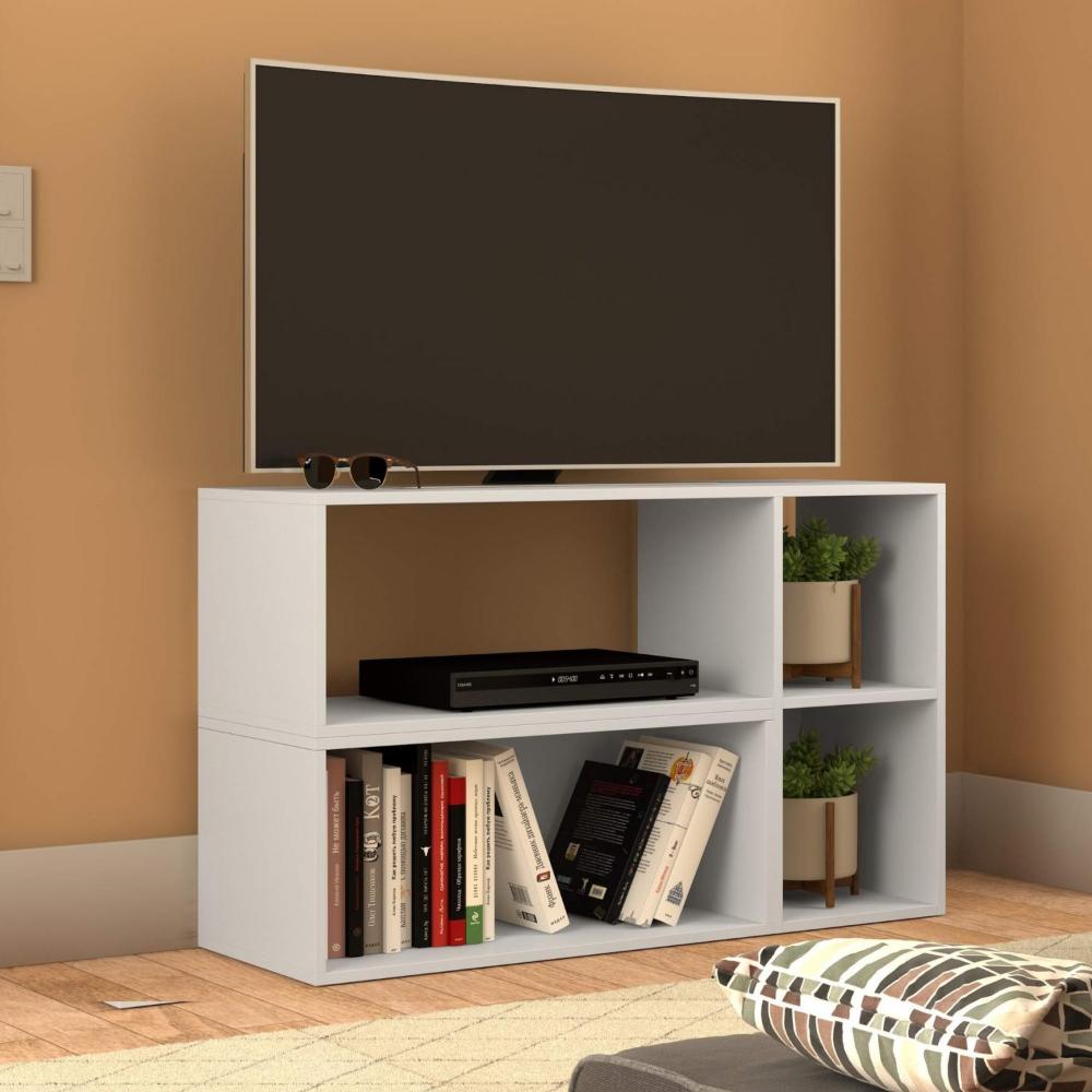 Rack para TV até 42 Polegadas Nova Mobile Branco