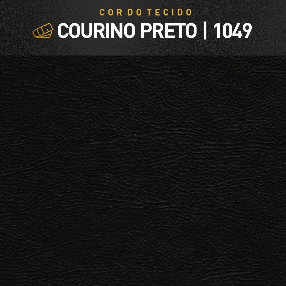 Miniatura Recamier Eros Luxo Base Em Madeira Maciça Castellar Móbile Preto