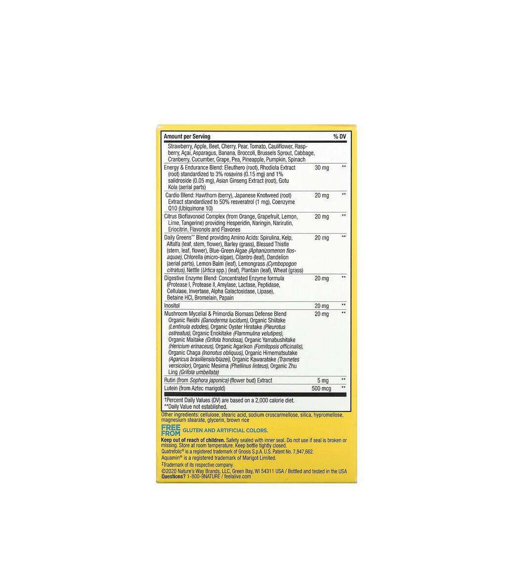 Miniatura Multivitamínico Ultra Potente 60 Tabletes + Saúde + Energia