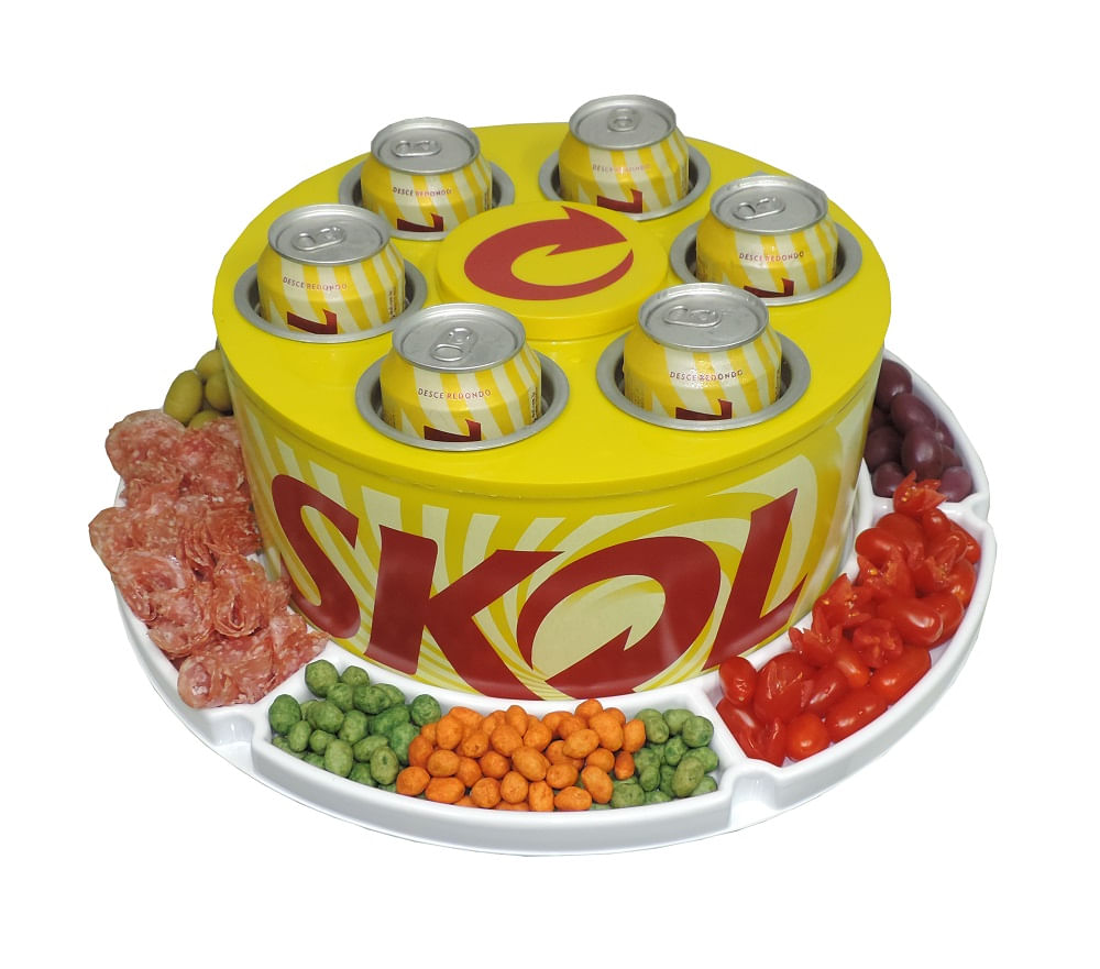 Miniatura Kit Cooler 3G Skol e Petisqueira Doctor Cooler