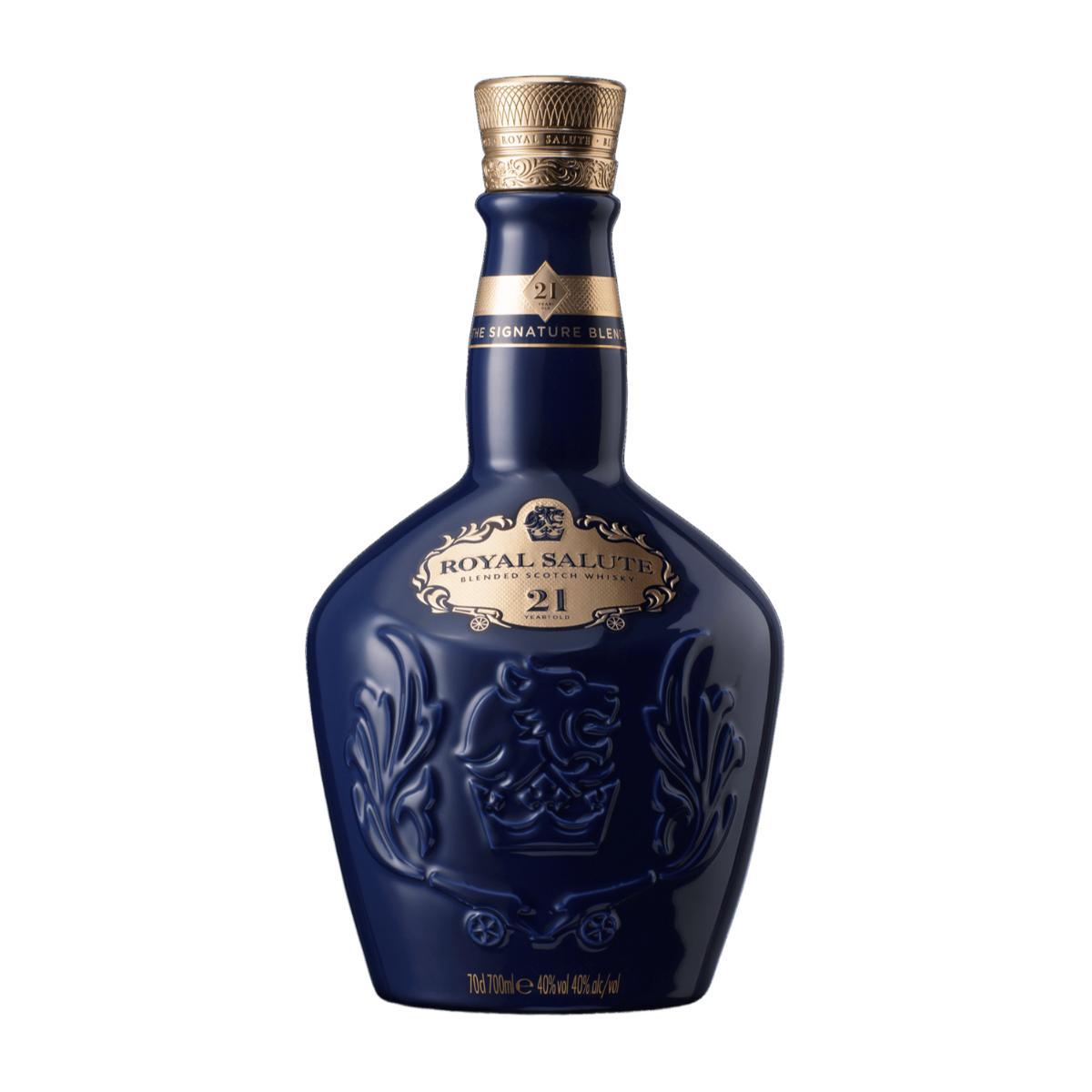 Miniatura Whisky Escocês Royal Salute Blended Scotch 21 Anos 700ml