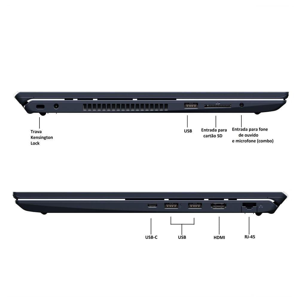 Miniatura Notebook VAIO FE16 Intel Core i7-1355U 32GB RAM 512GB SSD Tela 16" IPS WUXGA Linux - Cinza Grafite