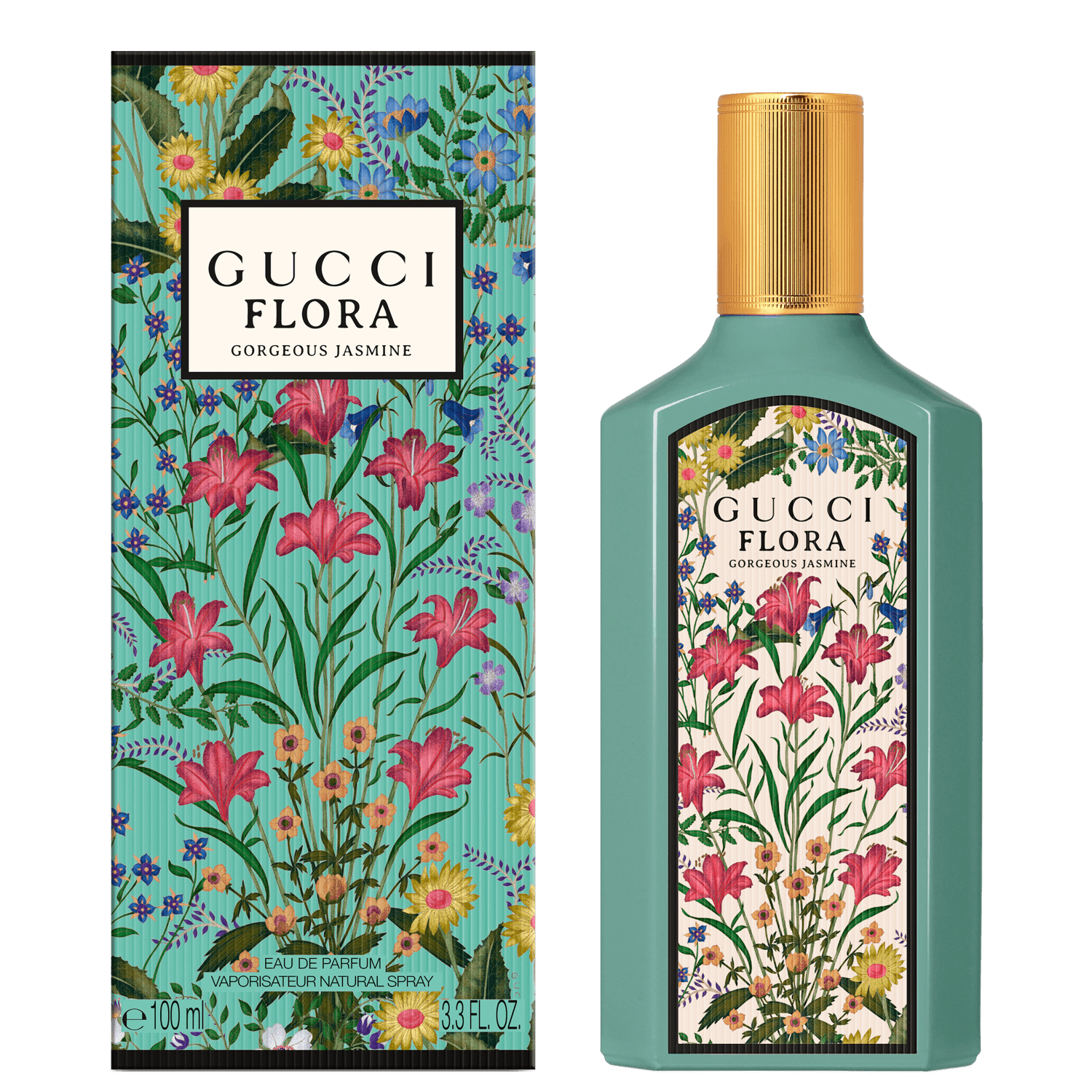Miniatura Flora Gourgeous Jasmine Gucci Eau de Parfum - Perfume Feminino 100ml
