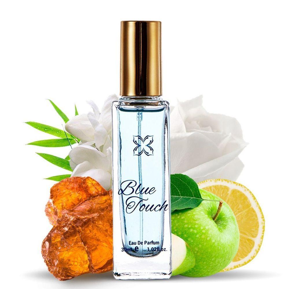 Miniatura Essenciart Blue Touch Perfume Feminino Importado Edt 30ml