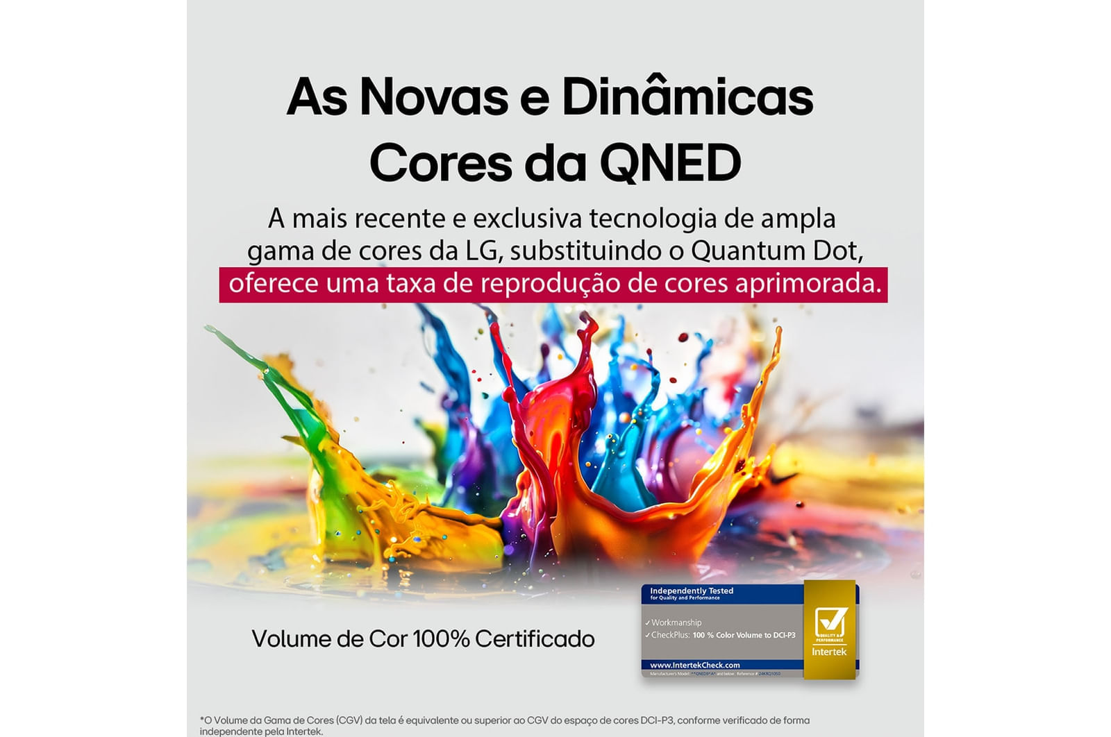 Smart TV LG QNED evo AI QNED85 65 Polegadas (65QNED85ASG): Cores Ricas e Precisão MiniLED em 4K 12 meses - 65 " - 110v/220v