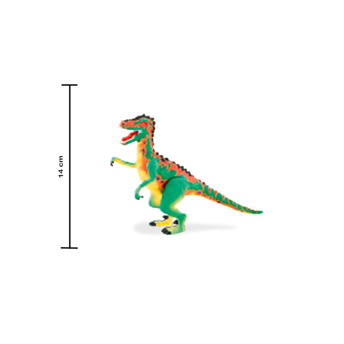 Brinquedo Dino Paint Velociraptor Para Colorir Zoop Toys