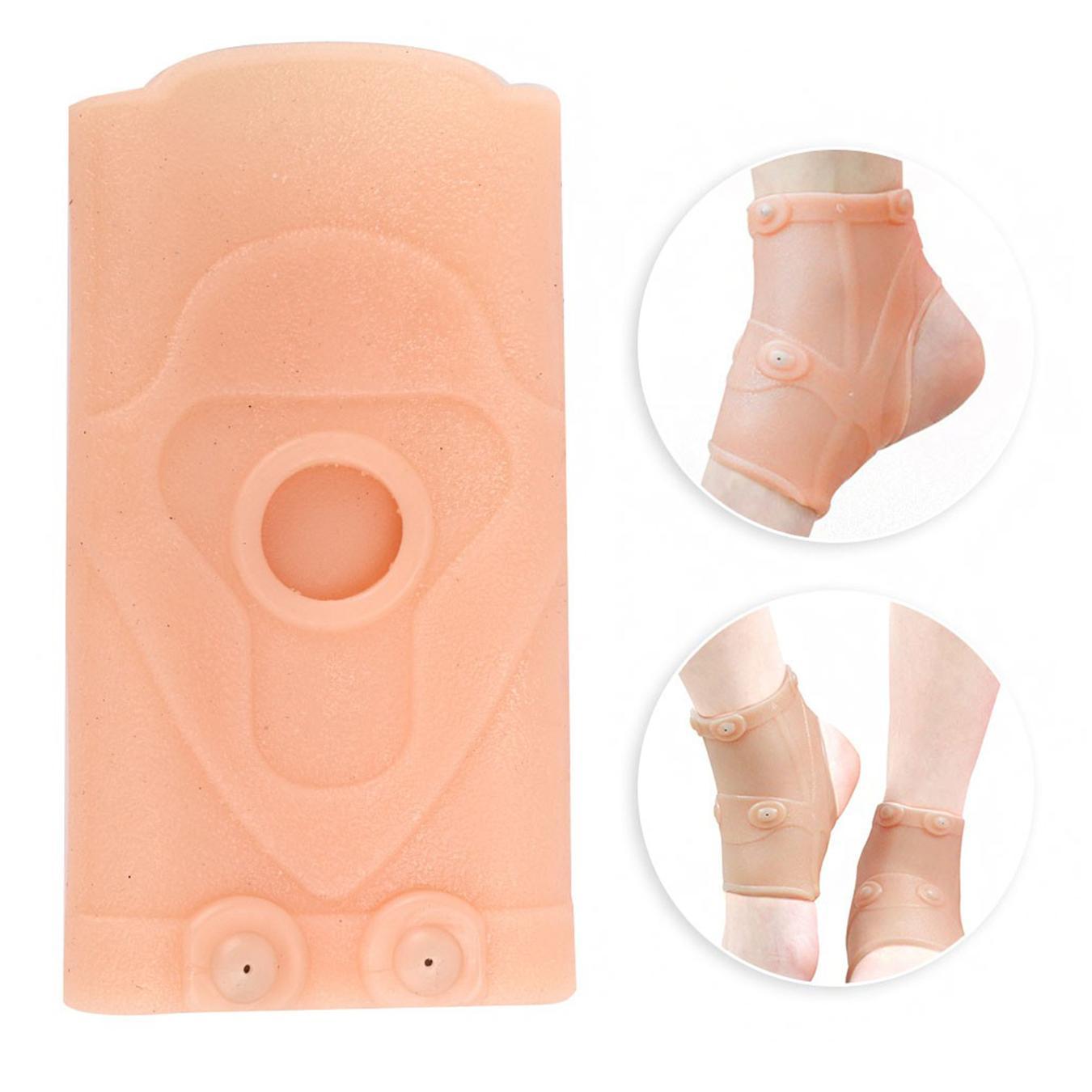 Miniatura Tornozeleira Ortopédica Silicone Magnética Tornozelo