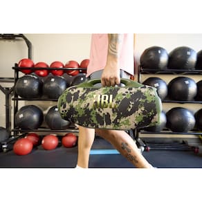 Caixa de Som JBL Boombox 4 210W Bluetooth IP68 Bateria 34h Camuflado