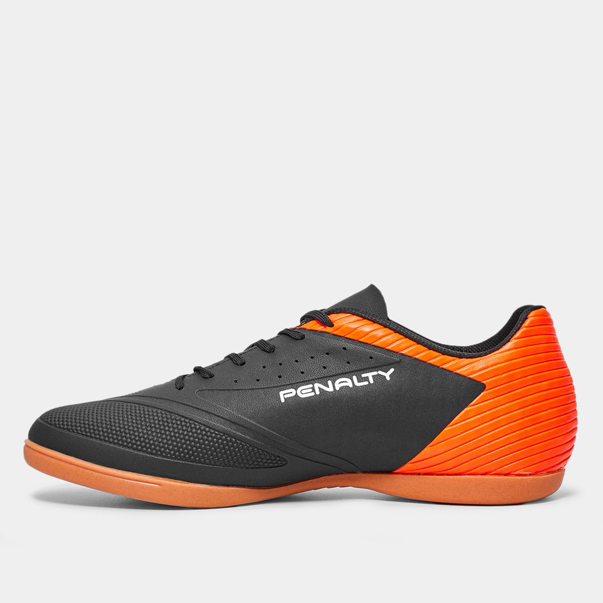 Chuteira Futsal Penalty Garra Y Unissex Preto+Laranja - 37