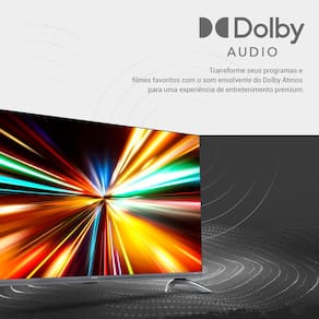 Smart TV LED 32" Philco HD P32SAA Google TV, HDR10 e Processador Quad-Core, HDMI, USB e Wi-Fi