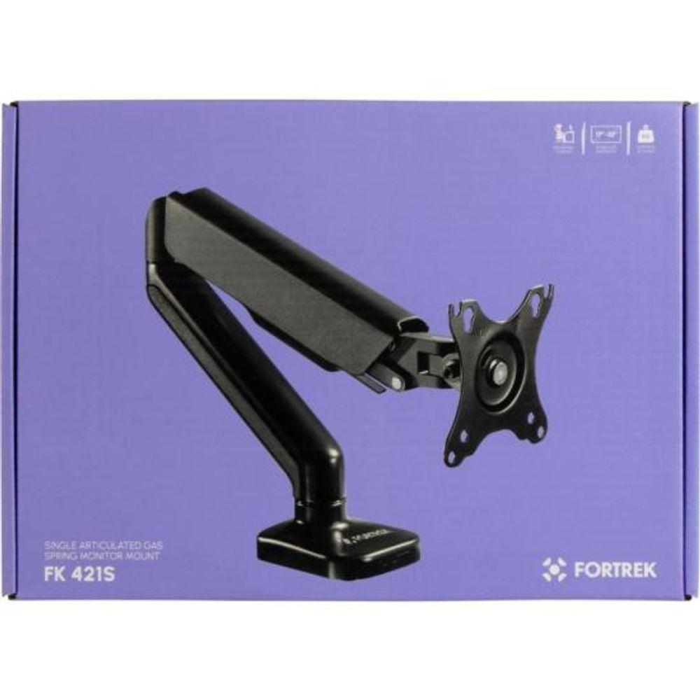 Suporte Articulado Para Monitor Com Pistão A Gás Fortrek Fk 421s 17?-32"