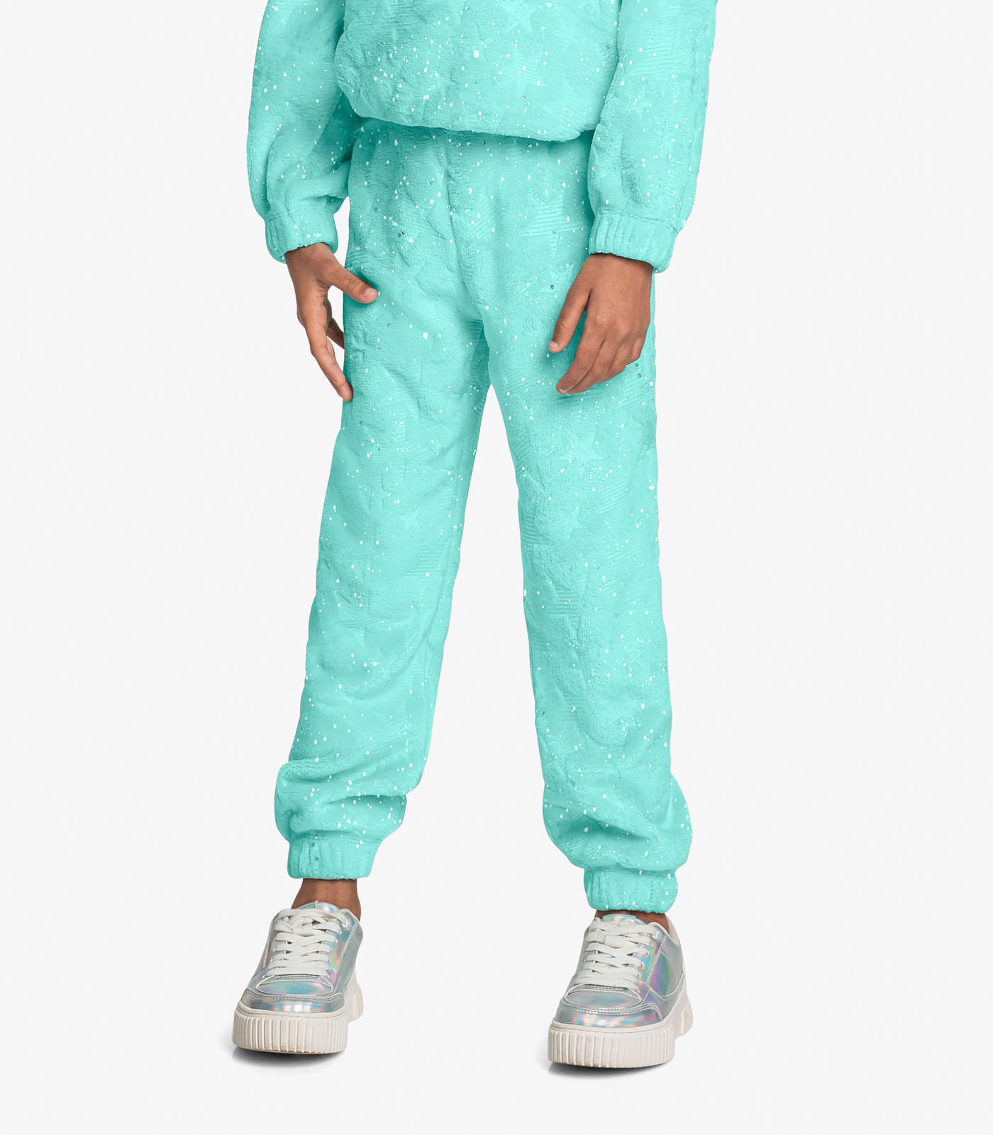 Conjunto Blusão Com Calça Pelo Star Trick Nick Azul 1