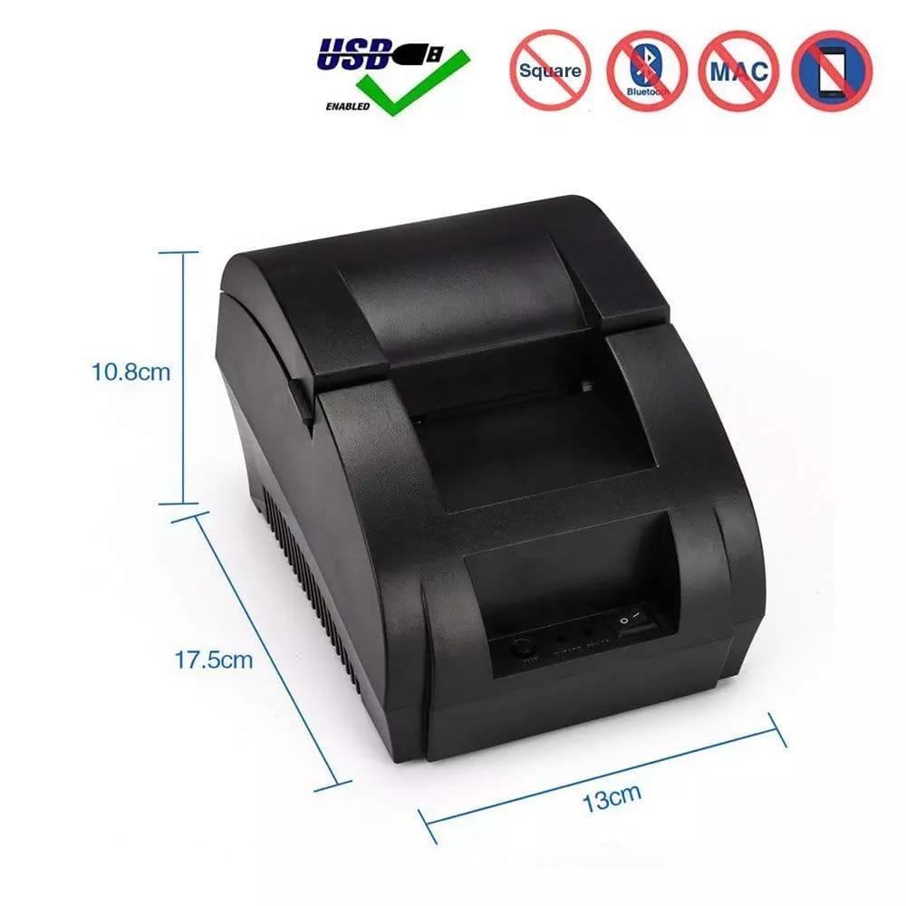 Miniatura Impressora Térmica Cupom Não Fiscal 58Mm Pc Ifood