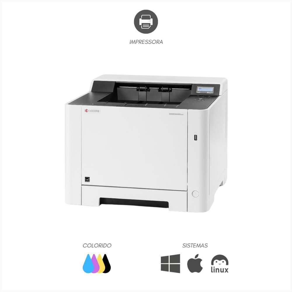 Miniatura Impressora Kyocera Ecosys Pa2100Cx 2100Cx 2100 Color Laser