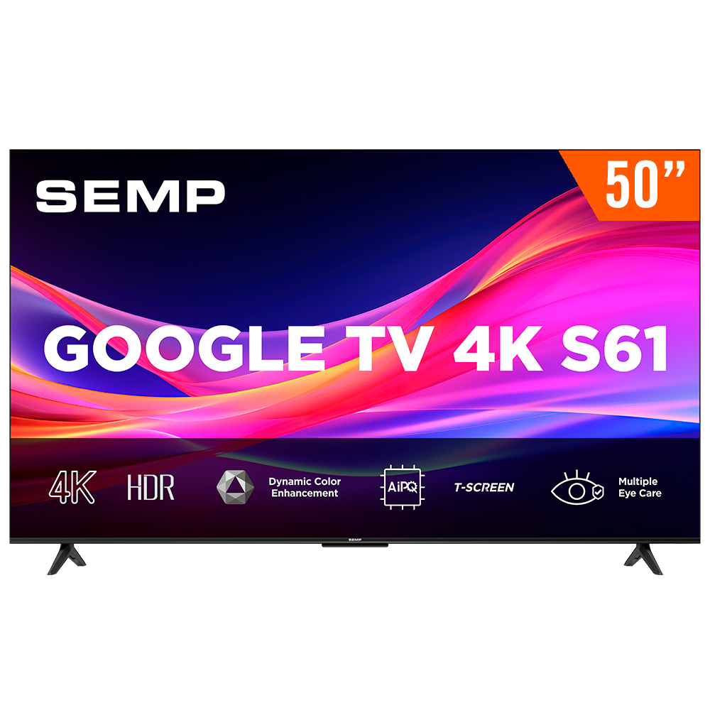 Miniatura Smart TV 50" Google TV LED Ultra HD 4K TCL 50S61 3 HDMI 1 USB Bluetooth HDR10 Bivolt