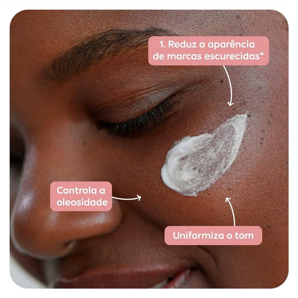 Creme Uniformizador Facial Nivea 7 Em 1 Beleza Radiante para Pele Negra 100g