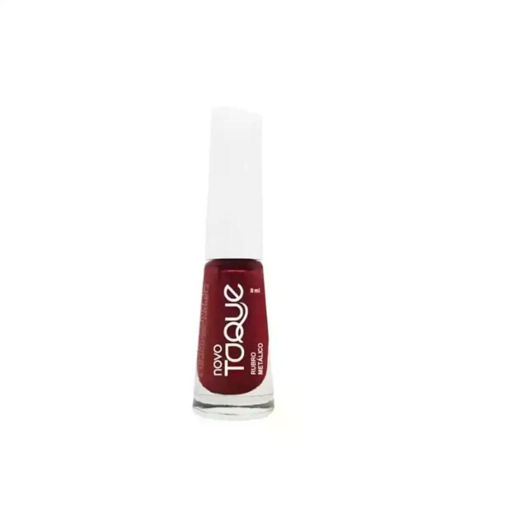 Miniatura Esmalte Metálico Rubro Novo Toque 8Ml