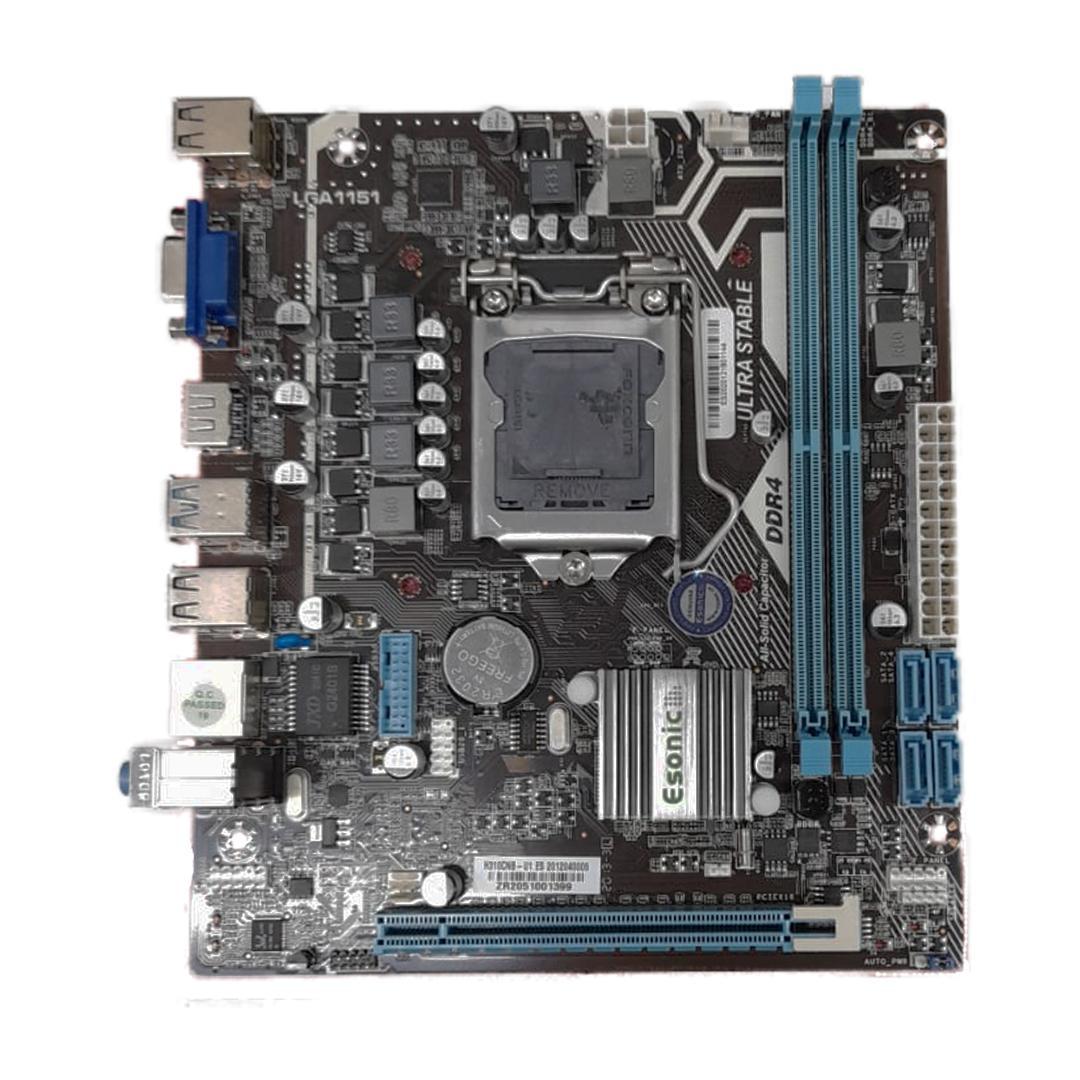 Miniatura Kit Upgrade Intel I9-9900K Placa Mãe H310 Com Water Cooler