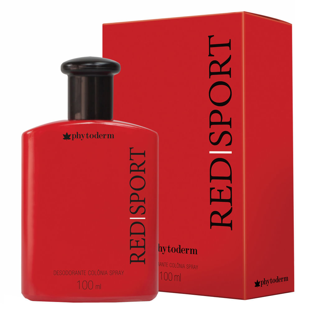 Miniatura Red Sport Phytoderm- Perfume Masculino - Deo Colônia 100ml