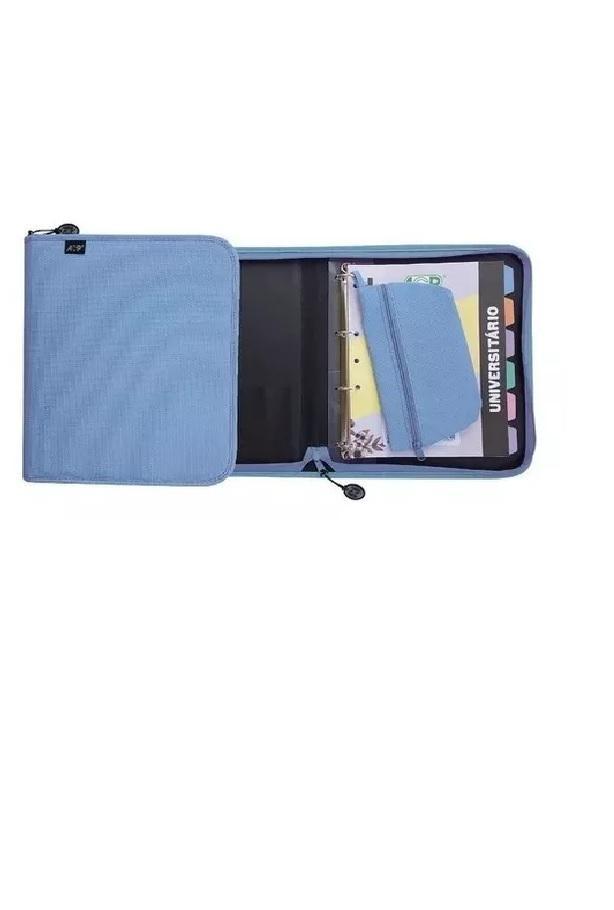 Miniatura Caderno Fichário Argolado 96 Folhas + 6 Divisórias ACP