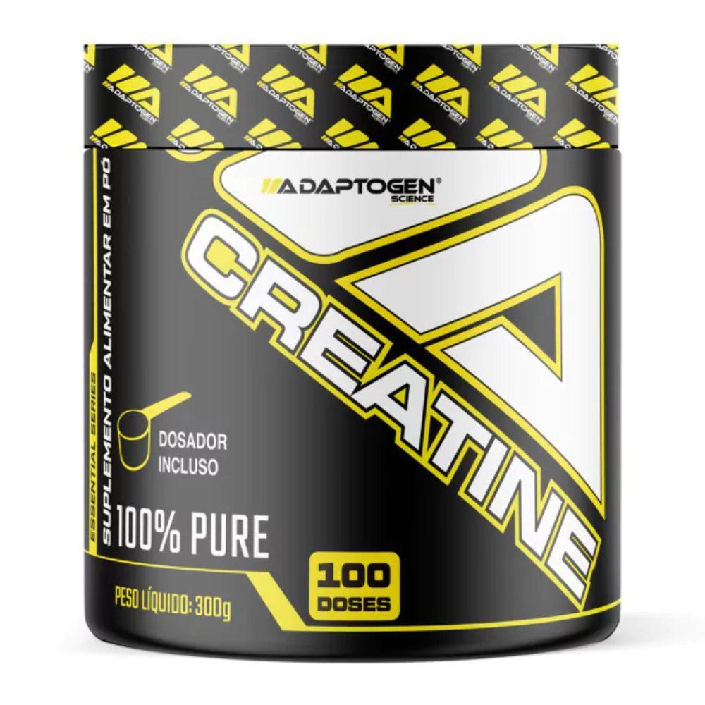 Miniatura Combo 2X Creatina Monohidratada 100% Pura 300G - Adaptogen