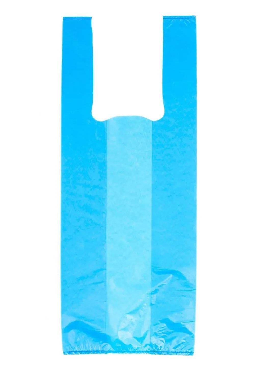 Miniatura Sacola Plástica Peq. Azul 25X35Cm - Rioplastic C/5000 (5Pct)
