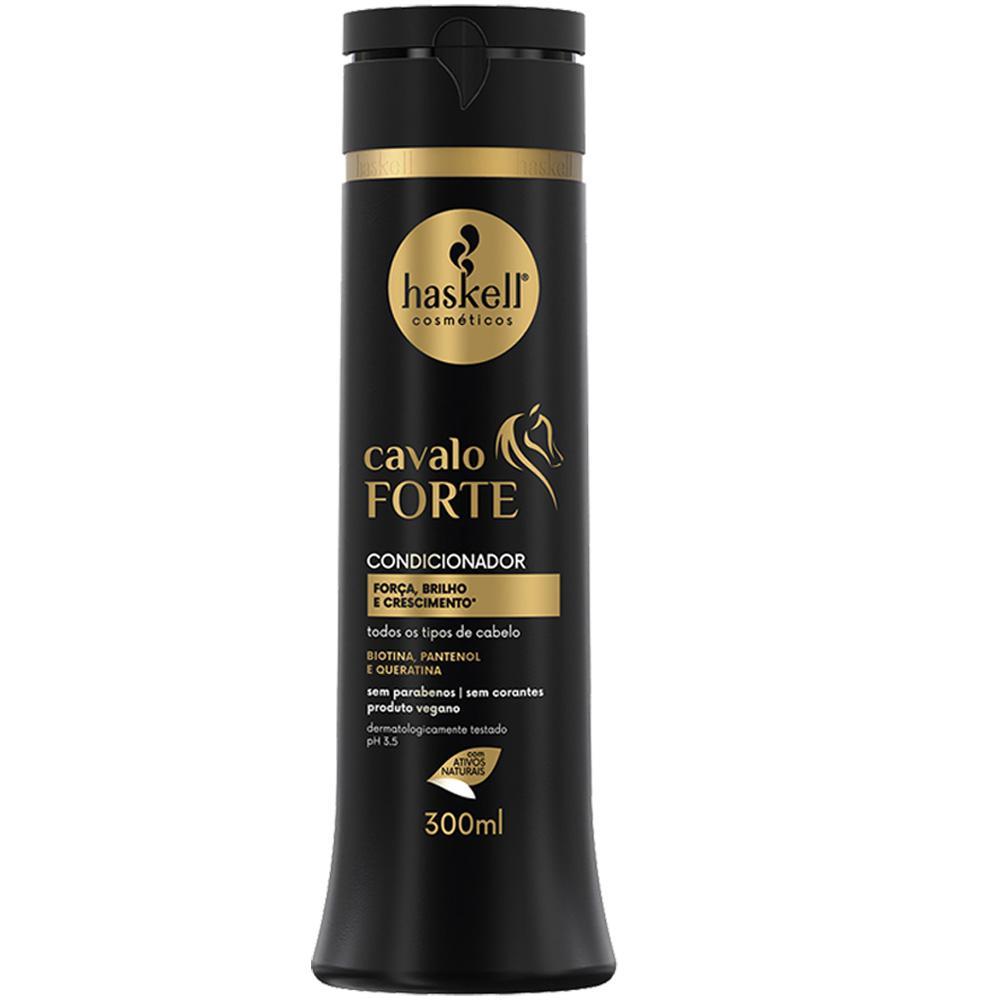 Miniatura Kit Cavalo Forte Haskell Quarteto 300Ml Sh Cond Másc Tônico
